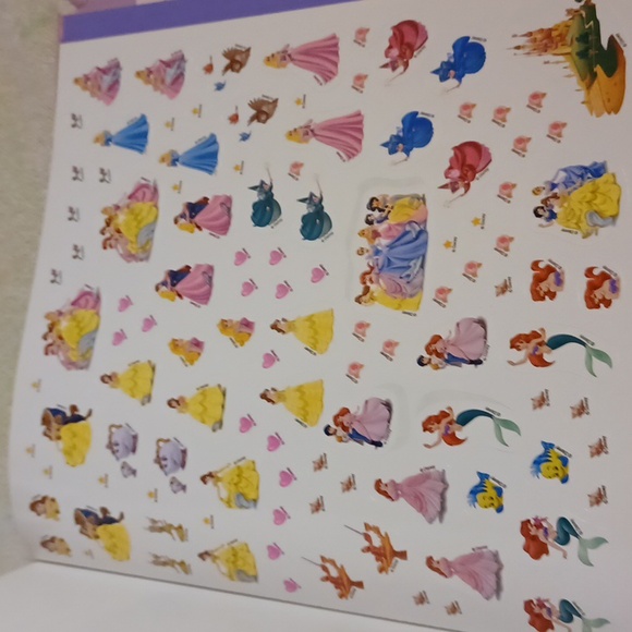 Disney Princesses Book Bundle, Beautifully Illustrated, One With Stickers - Picture 7 of 12